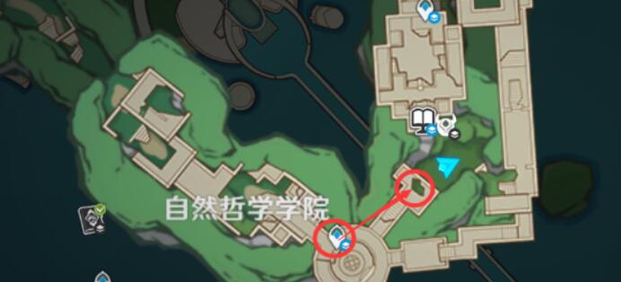 原神学院某处的钥匙使用攻略图一